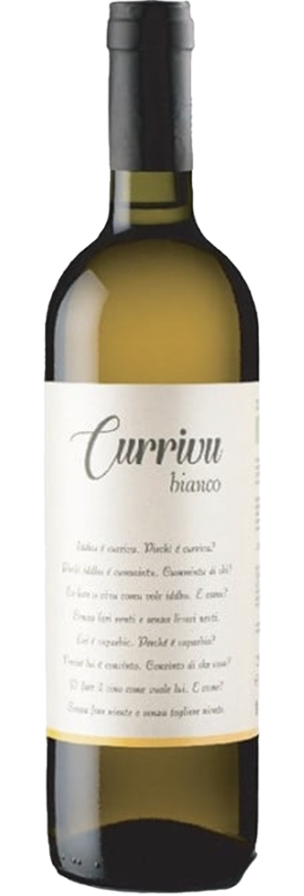 Bottle of Currivu Bianco