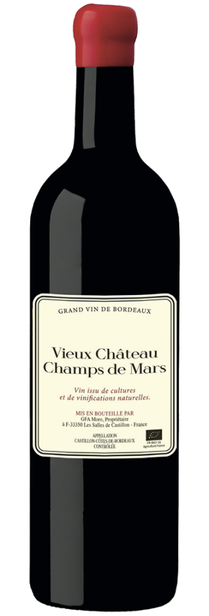 Bottle of Château Vieux Champs de Mars